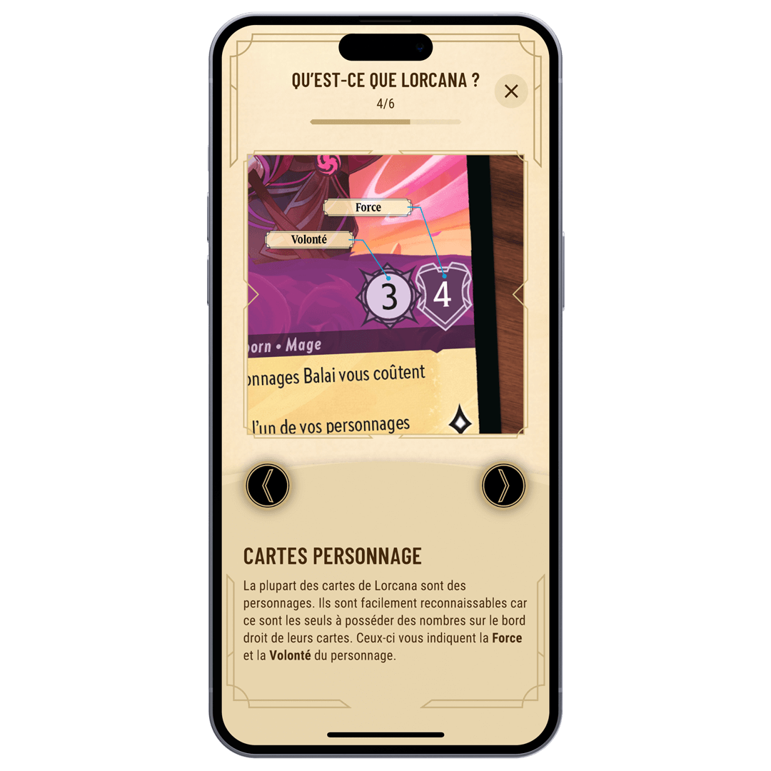 Section Comment jouer de Disney Lorcana Companion