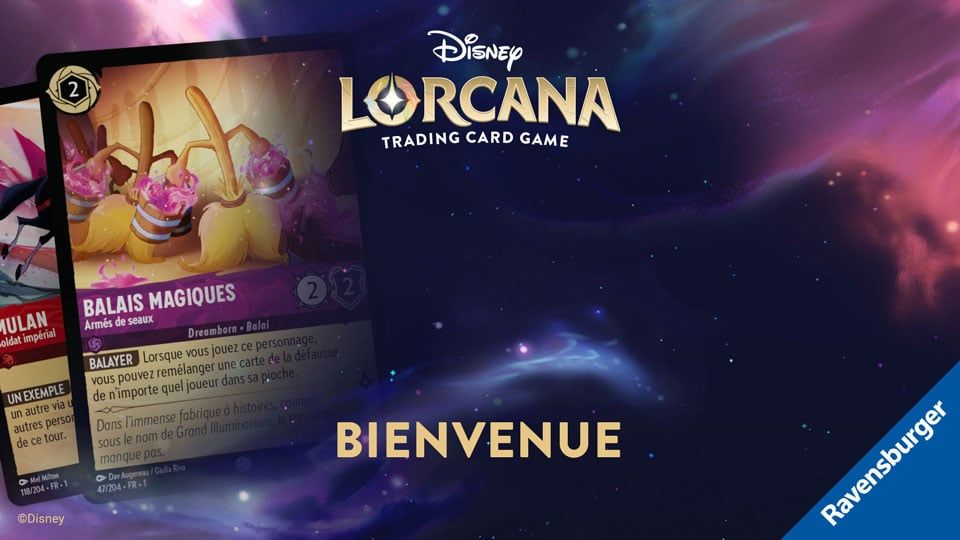 Introduction officielle Comment jouer à Disney Lorcana
