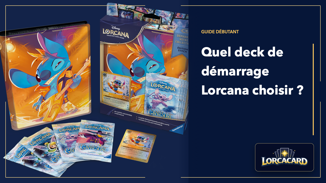 Deck de démarrage Lorcana : lequel choisir pour commencer en 2026 ?