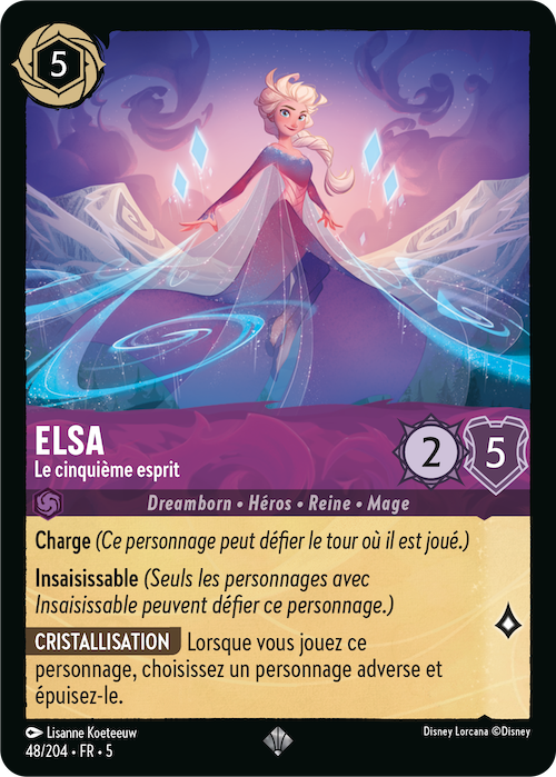 Elsa Le cinquième esprit de Ciel Scintillant