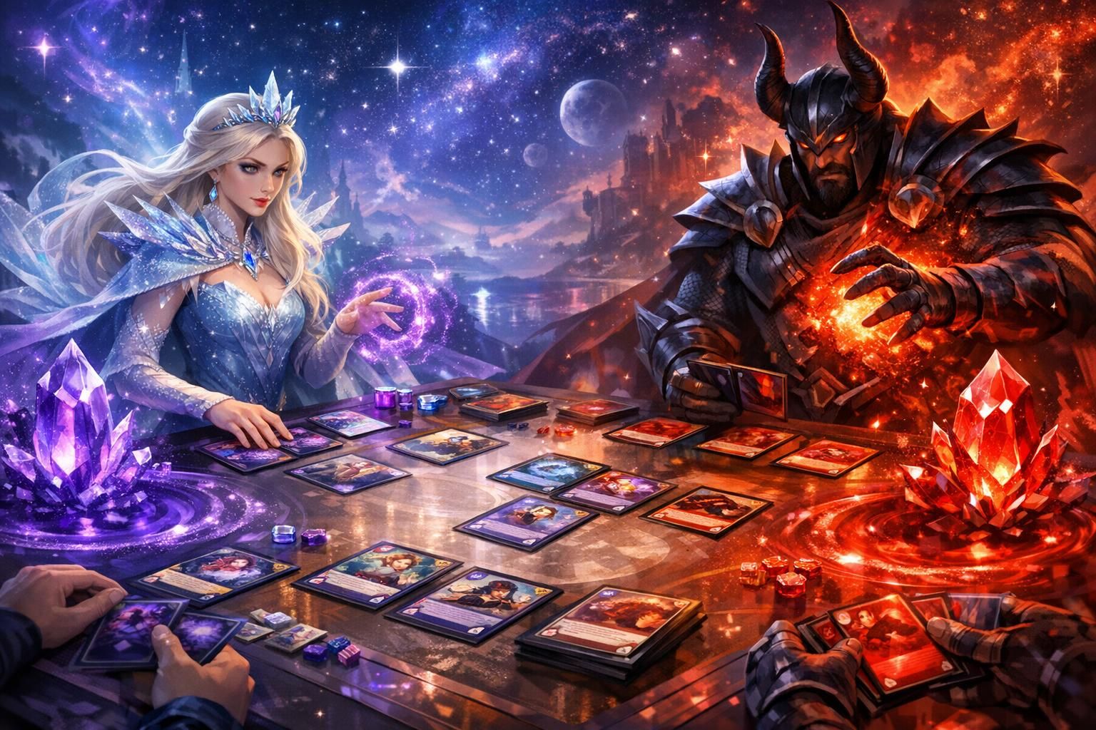 Deck de démarrage Améthyste / Rubis Lorcana Ciel scintillant : comprendre, jouer et améliorer